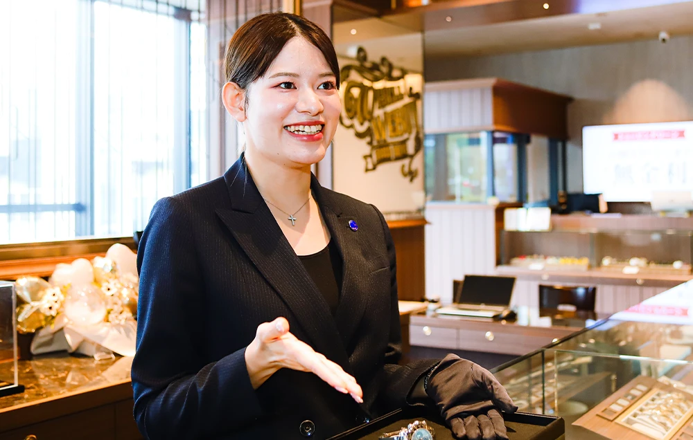 時計担当　丸山