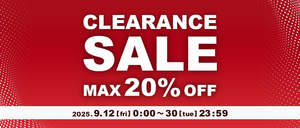 CLEARANCE SALE
