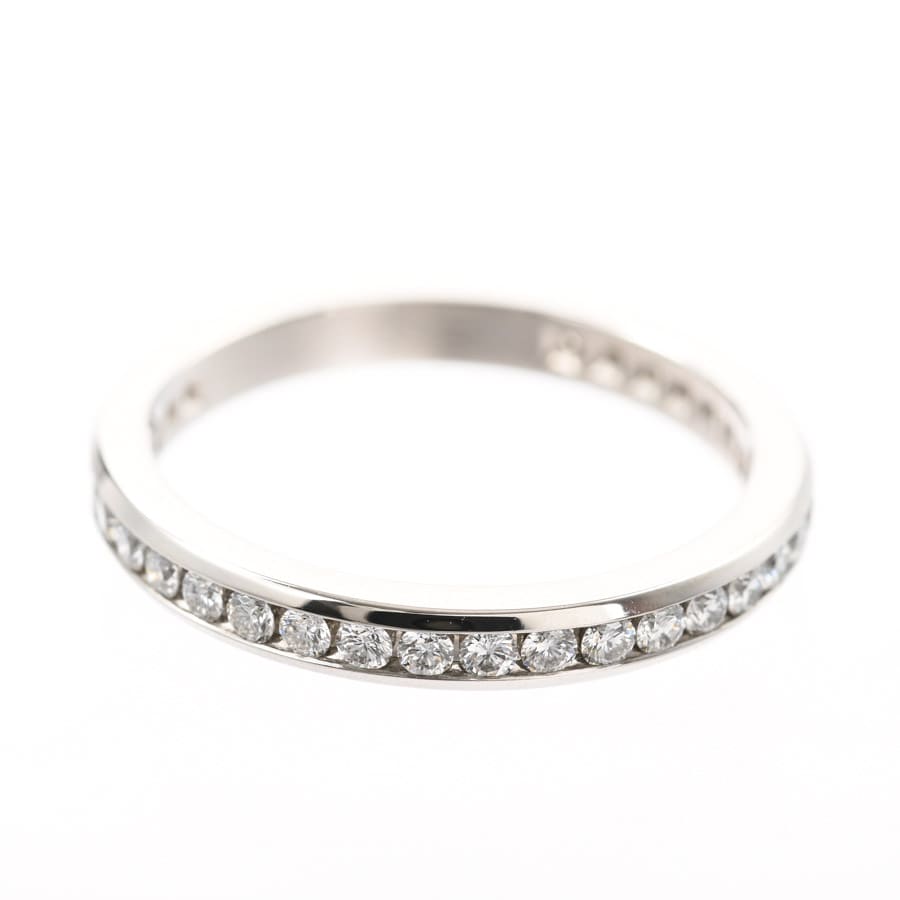 ティファニー | チャネルセッティング フルサークル | Pt950 | 中古A品  