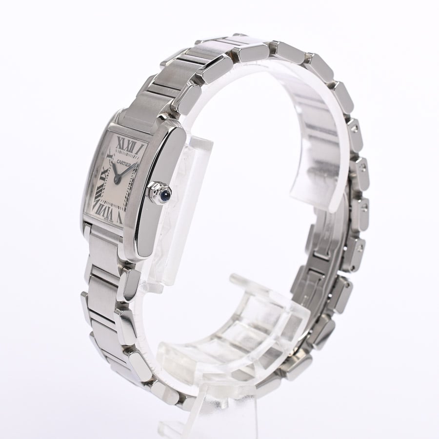 カルティエ タンクフランセーズSM W:20×H:25mm W51008Q3 レディース  