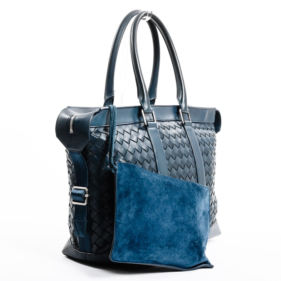 BOTTEGAVENETA ボッテガヴェネタ　トートバッグ BOTTEGA VENETA】ラージ ホップ イントレチャート スエード