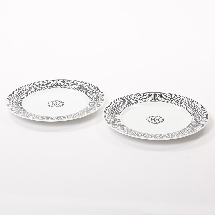 未使用 エルメス HERMES 食器 ペアプレート エルメス | ペアプレート | 陶磁器 | 未使用品 | ユニセックス