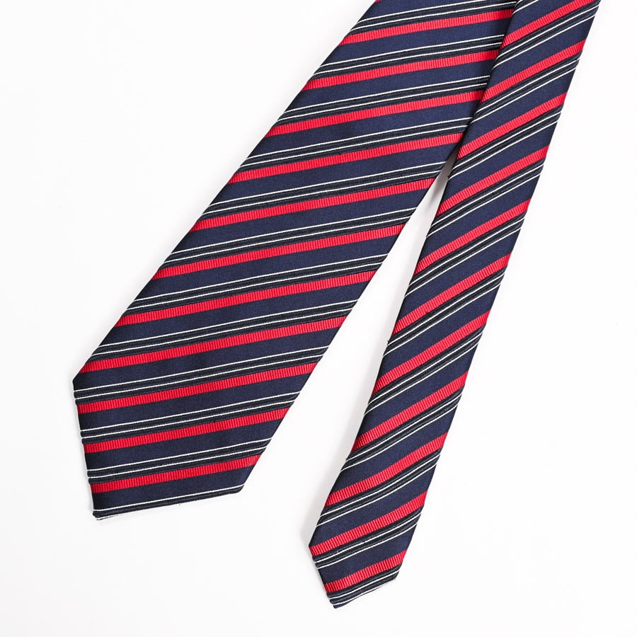 美品　ブリオーニ　ネクタイ　赤・青 アウトレット】Brioni ブリオーニ ネクタイ【剣先幅:8cm】【剣先
