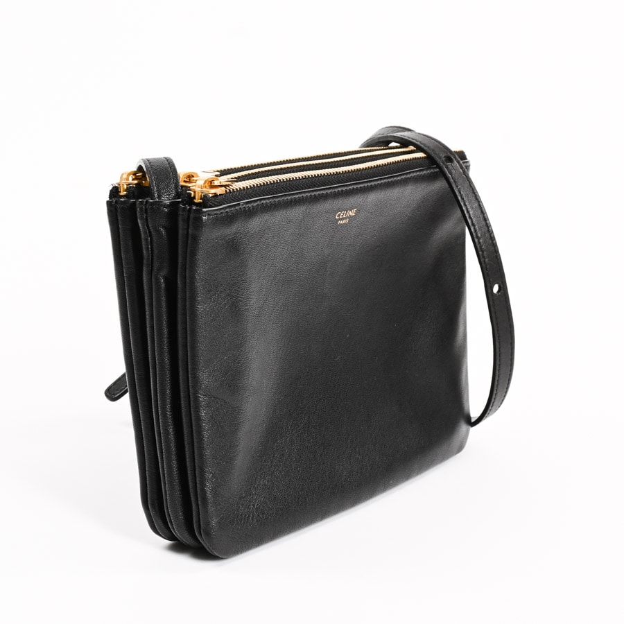 Celine(セリーヌ) トリオバッグ スモール ブラック セリーヌ トリオ
