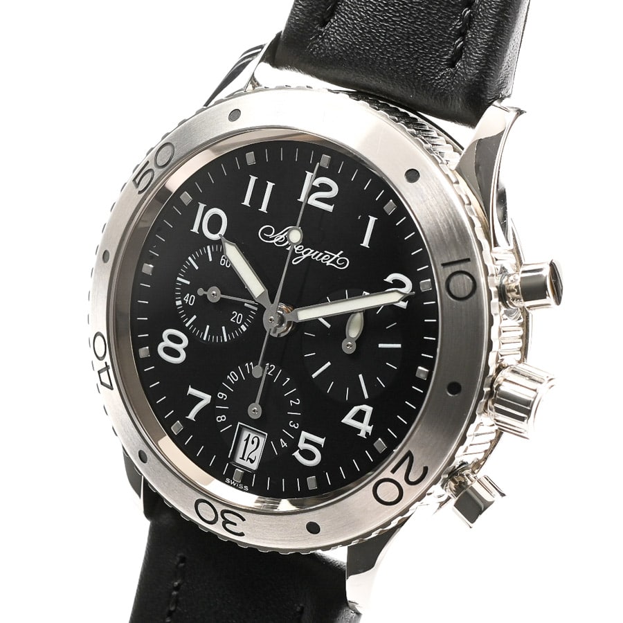 テスラ オイスタープレート 正規品 ミヌーシュ購入 ブレゲ | タイプXX トランスアトランティック | 3820ST/H2/9W6