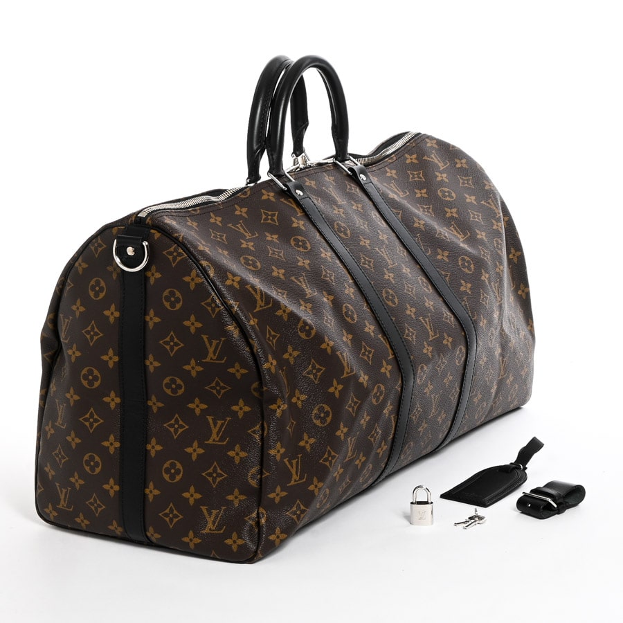 【鑑定済】Louis Vuitton ボストンバッグ モノグラム キーポル 55 モノグラム キーポル55 詳細情報とお値段【ルイ・ヴィトン・ナビ！】