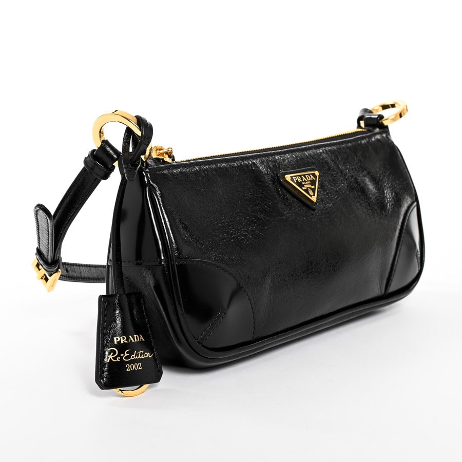 プラダ | Re-Edition2002 スモールレザーショルダーバッグ | 1BC201  