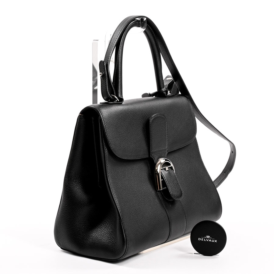 デルヴォー | ブリヨンMM | ハンドバッグ | 型押しレザー | 中古A品  