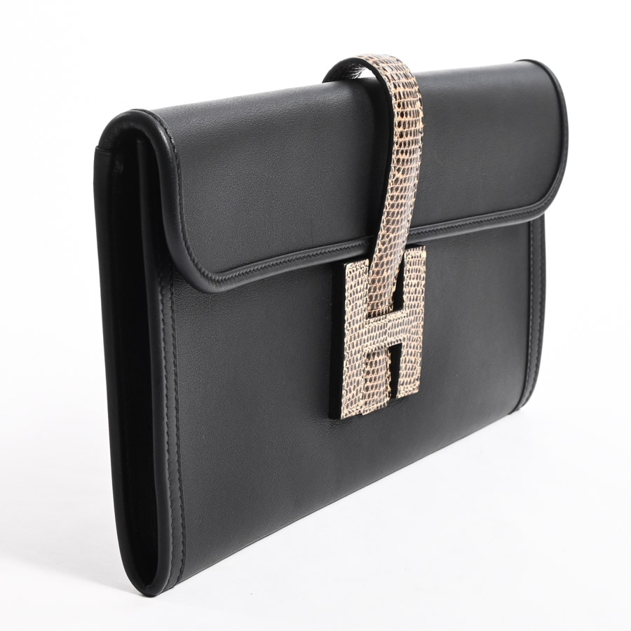 HERMES エルメス ジジェ エラン カーフ クラッチバッグ（上品で