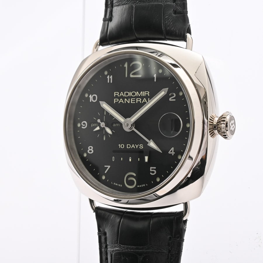 パネライ PANERAI PAM00323 ラジオミール 10デイズ 済まない GMT 自動  