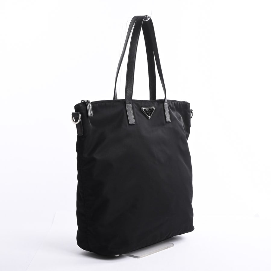 トートバッグ(約W開口部42/底部32xH33xD14cm(実寸) ネロ トートバッグ(約W開口部42/底部32xH33xD14cm(実寸) ネロ
