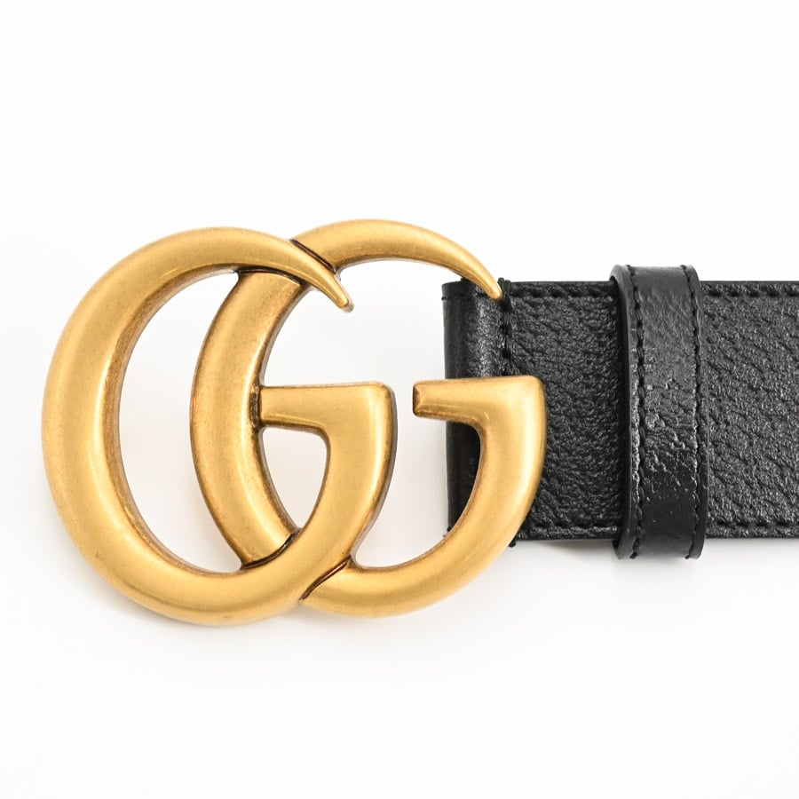 GUCCI】ダブルGベルト(幅4cm)