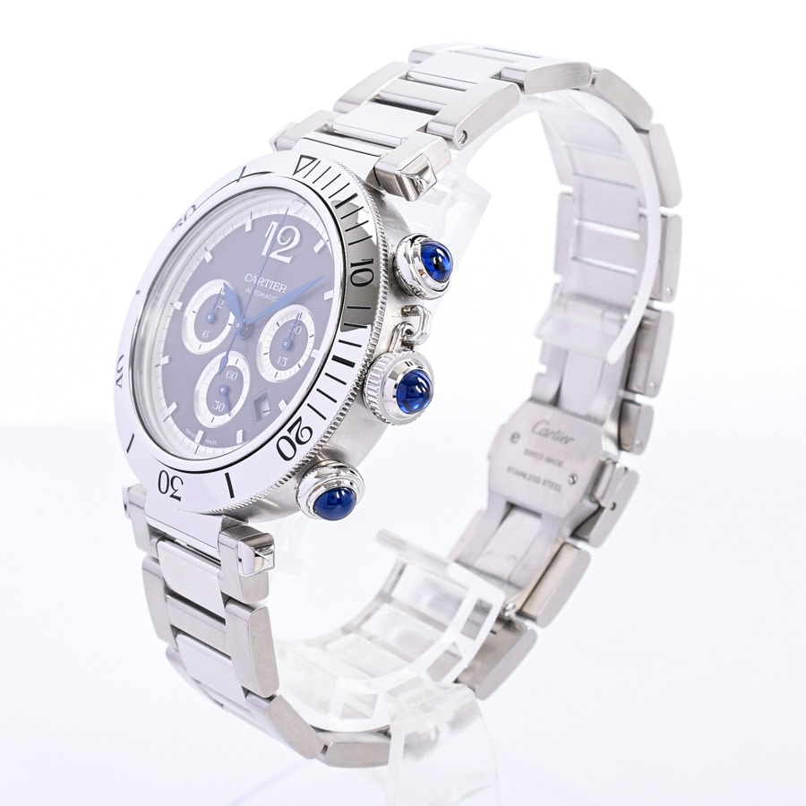 パシャ ドゥ カルティエ クロノグラフ | WSPA0027 | ステンレス | 中古