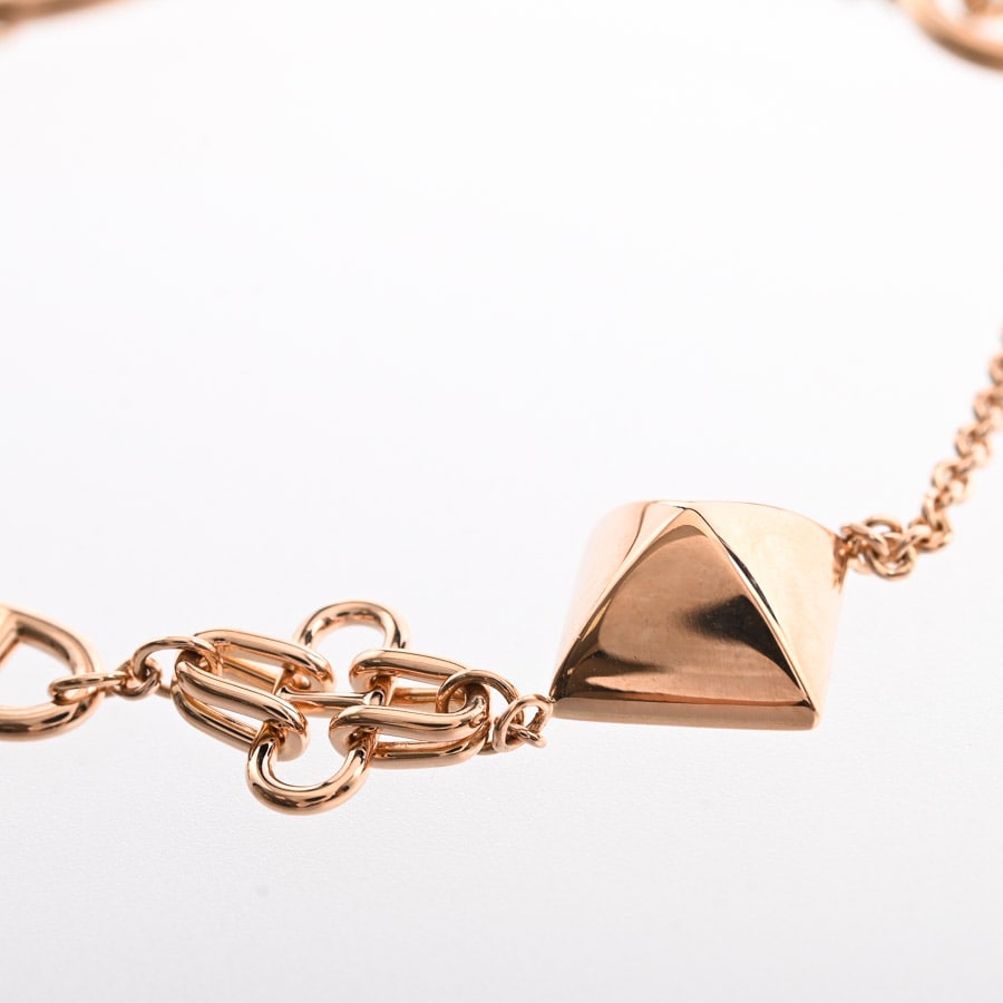 HERMES ロンド シェーヌ ダンクル WG HERMES エルメス ブレスレット ロンドシェーヌダンクル バングル K18PG