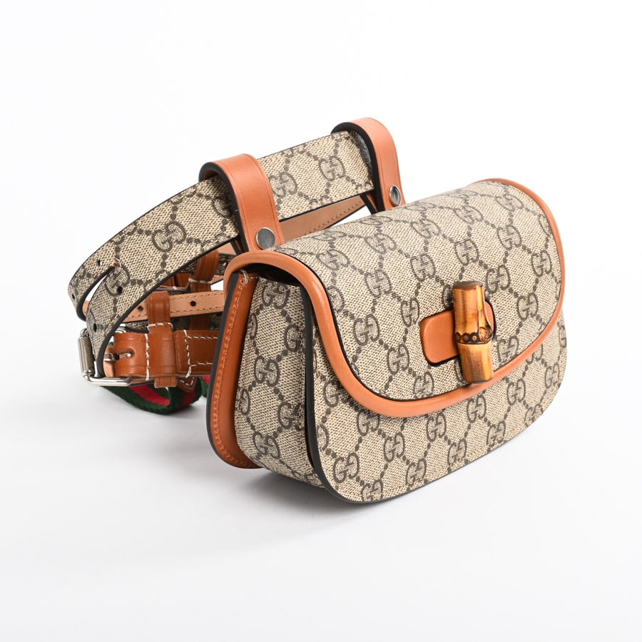 国内即送 GUCCI バンブー 1947 3WAY ミニ ベルトバッグ 681137 バンブー1947ミニベルトバッグ | 681137 | ウエストバッグ | GG
