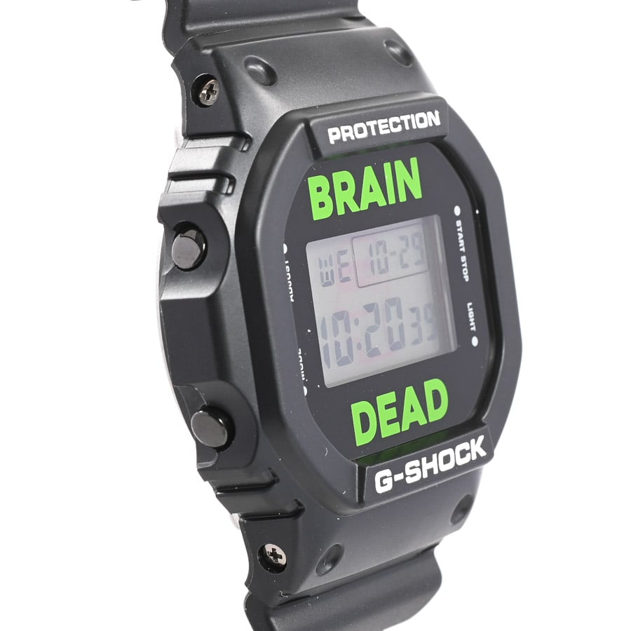 【新品未使用品】BRAIN DEAD ×G-SHOCK DW-5600VT G-SHOCK BRAIN DEADコラボ | DW-5600VT | ステンレス | 中古A品