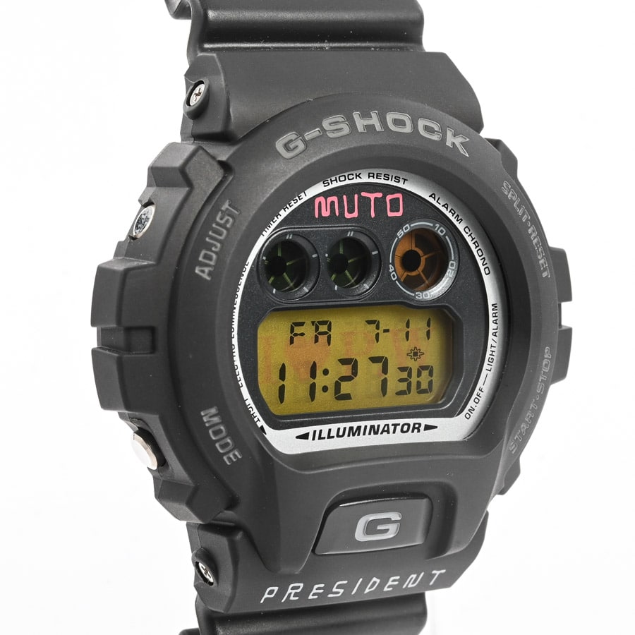 G-SHOCK 武藤敬司モデル | DW-6900BMK-9JF | ステンレス | 中古A品 
