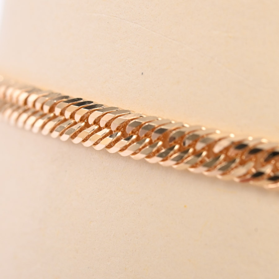 喜平ブレスレット 12面トリプル 4.1g(長さ:16/18cm 幅:3.2mm