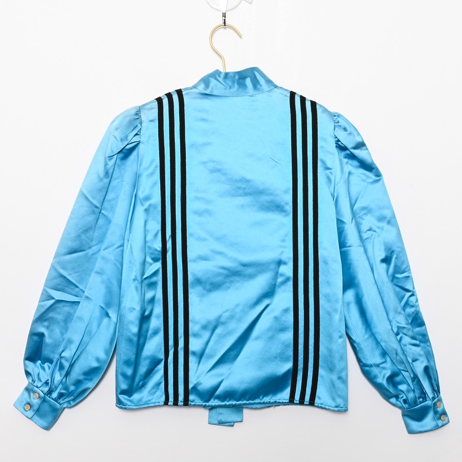 グッチ シャツ シャツ  723279ZHS84 ブルー レディース 中古AB品 シャツ | 723279ZHS84 | シルク | 中古AB品| レディース│グッチ