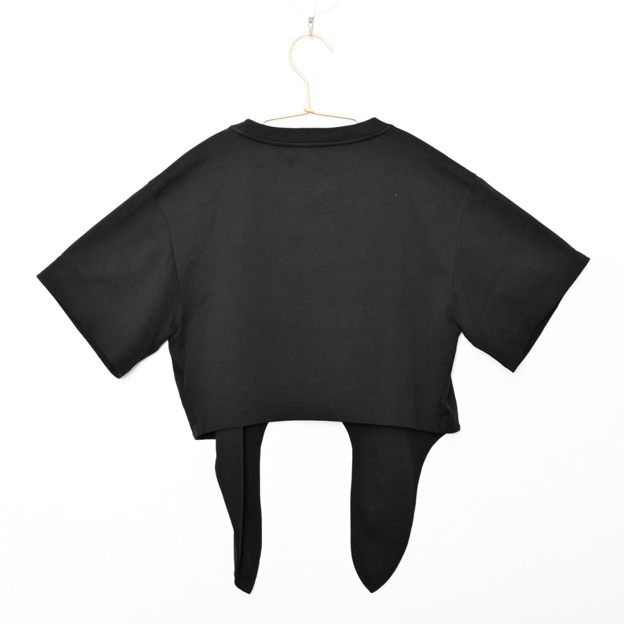 ルイヴィトン LVxYKセルフタイTシャツ トップス  RW231JUOLFOTS15 ブラック レディース 中古SA品 LVxYKセルフタイTシャツ | RW231JUOLFOTS15 | コットン | 中古SA