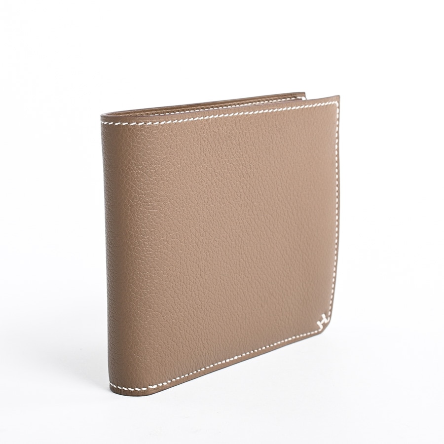 H Sellier 【HERMES】コンパクトウォレット HERMES エルメス 二つ折り財布 Hセリエ コンパクト 黒 (ブラック