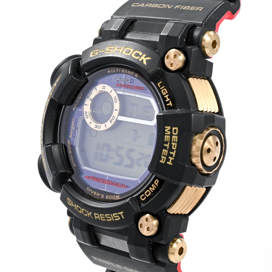 G-SHOCK 35周年記念 GWF-D1035B-1JR G-SHOCK Gショック 35周年 限定 ゴールド トルネード FROGMAN 逆