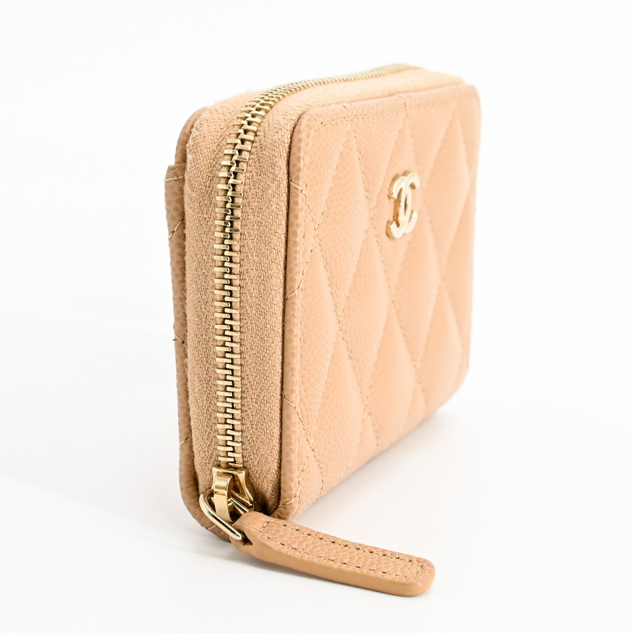 【極美品】CHANEL クラシック ジップ コインパース キャビアスキン シャネル コインケース クラシック ジップコインパース