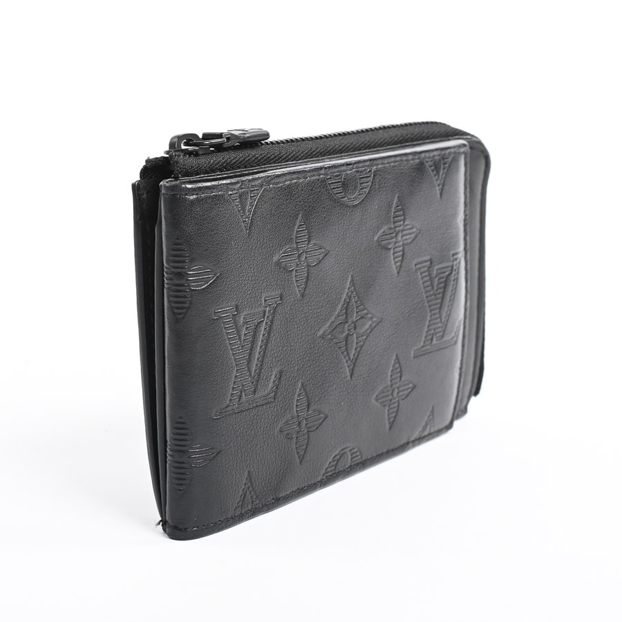 ルイヴィトン ハイブリッドウォレット モノグラムシャドウ ブラック  