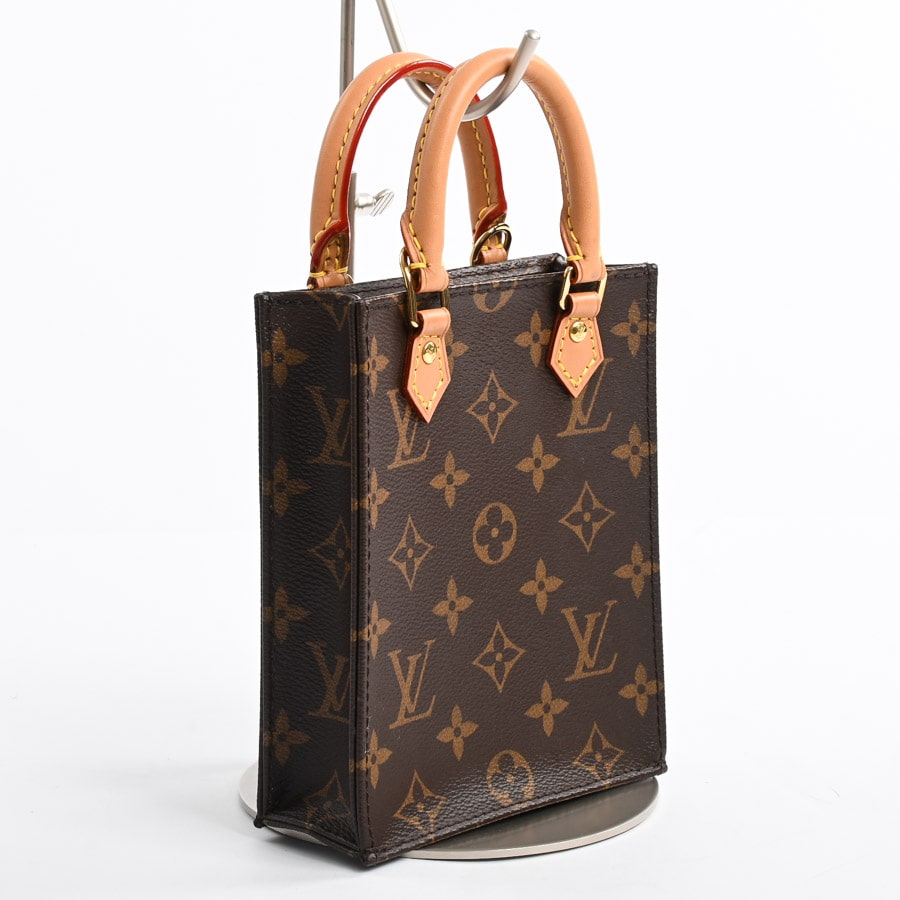 Louis Vuitton ビジネスバッグ ブラウン キャンバス製　サックプラ ルイ・ヴィトン LOUIS VUITTON プティットサックプラ M69442