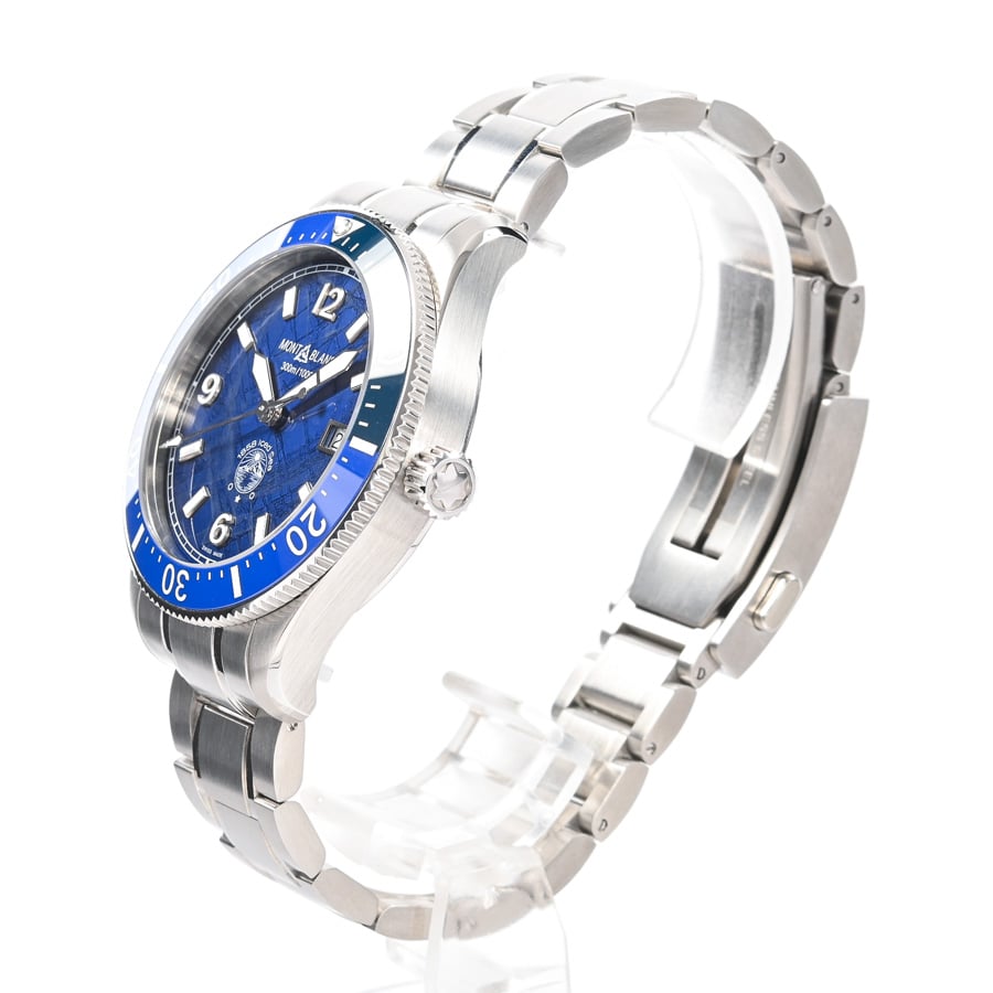 りんです！ Montblanc 1858 Iced Sea Automatic Date 129369 | Ref. 129369