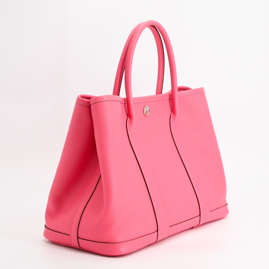 ♡*様 ガーデンパーティーTPMトートバッグ 保存袋付き☆ローズアザレ 美品 エルメス HERMES ガーデンパーティ TPM ローズアザレ