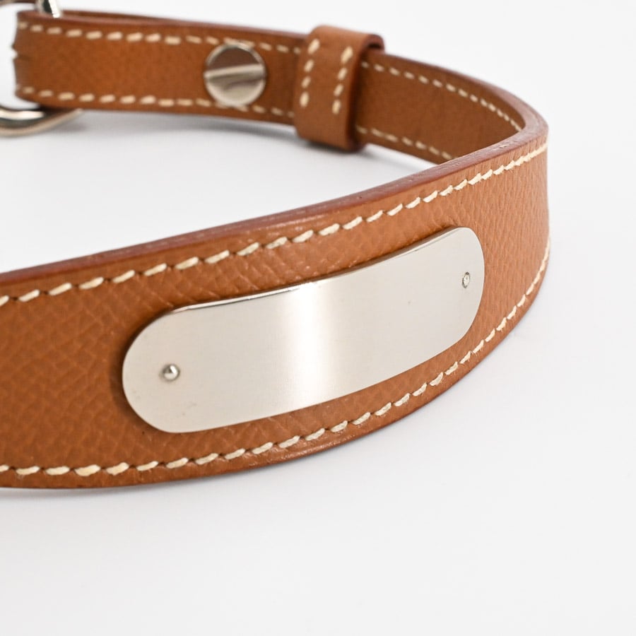 エルメス　　HERMES    犬用　首輪 スタッズがかっこいい】HERMES 犬用首輪 カーフスキン (HERMES