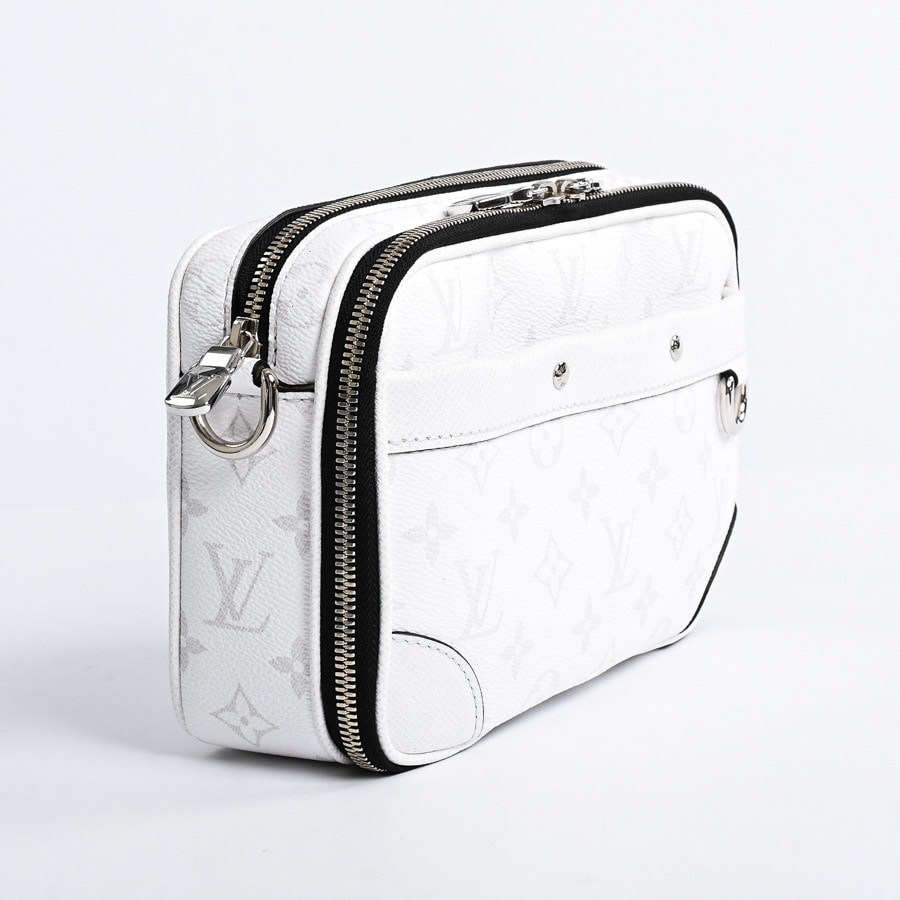 LOUIS VUITTON ショルダーバッグ アルファメッセンジャー ブロン 白 LOUIS VUITTON ショルダーバッグ アルファメッセンジャー ブロン 白