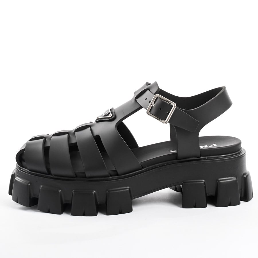 美品 プラダ モノリス ラバー サンダル 27cm 8サイズ 三越伊勢丹 | PRADA/プラダ_Men通販 | プラダ モノリス ラバー