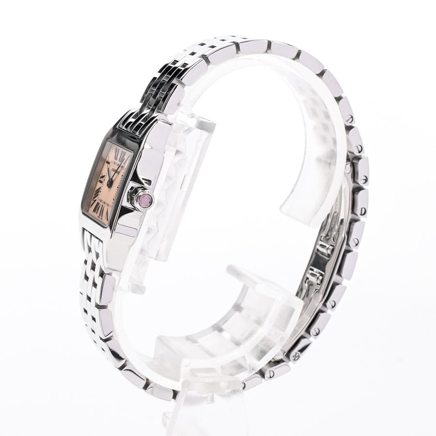 カルティエ 時計 レディース サントスドゥモワゼル SM QZ ステンレス CARTIER カルティエ サントスドゥモワゼル SM 腕時計 ステンレス