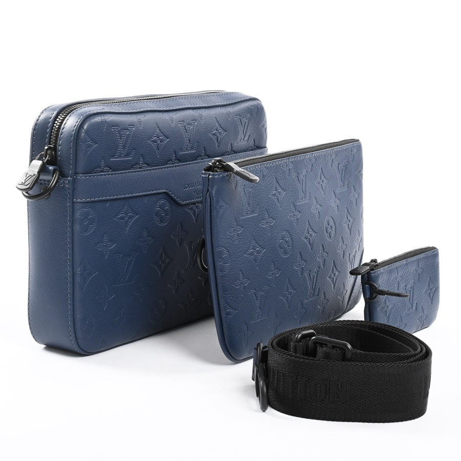 トリオメッセンジャー | M14785 | ショルダーバッグ | 中古A品| メンズ