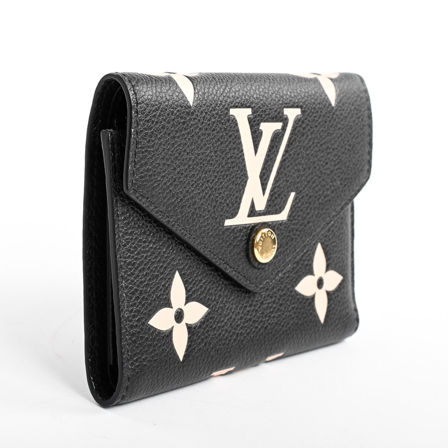 新品未使用　ヴィトン　ポルトフォイユ　ヴィクトリーヌ　ブラックベージュ 楽天市場】【新品】ルイヴィトン LOUIS VUITTON ポルトフォイユ