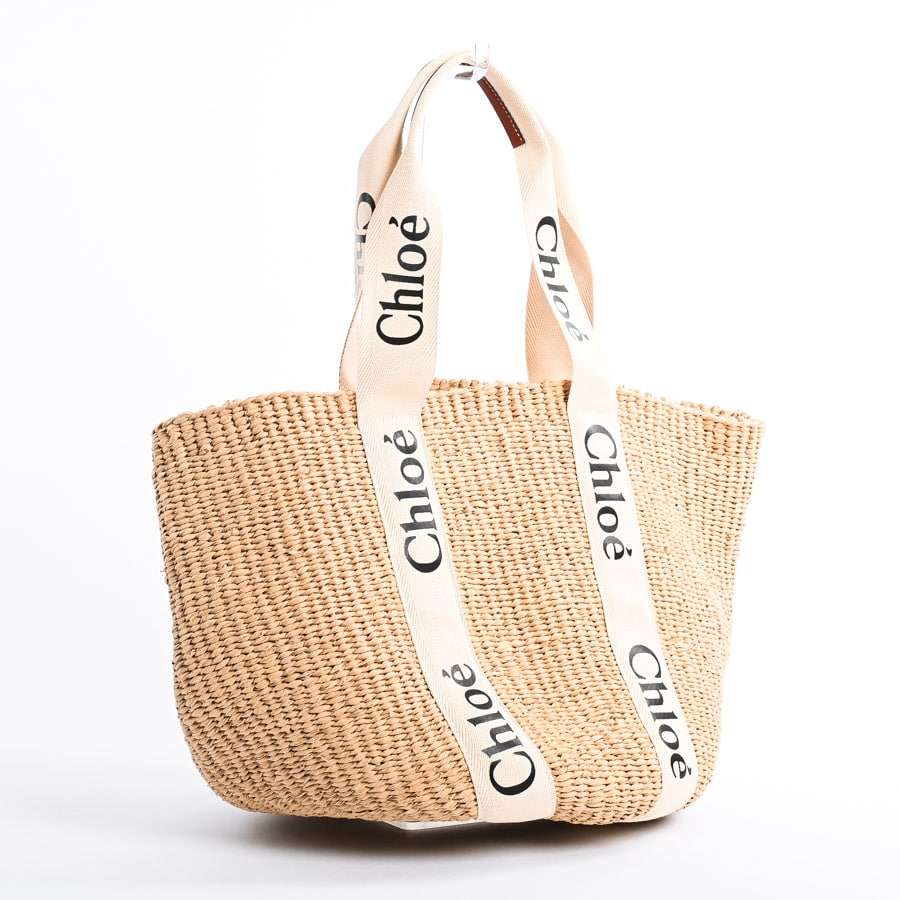 新品Chloe クロエ Woody ウッデイ ラージ バスケット バッグホワイト 楽天市場】Chloe クロエ WOODY Large Basket Bag ウッディ