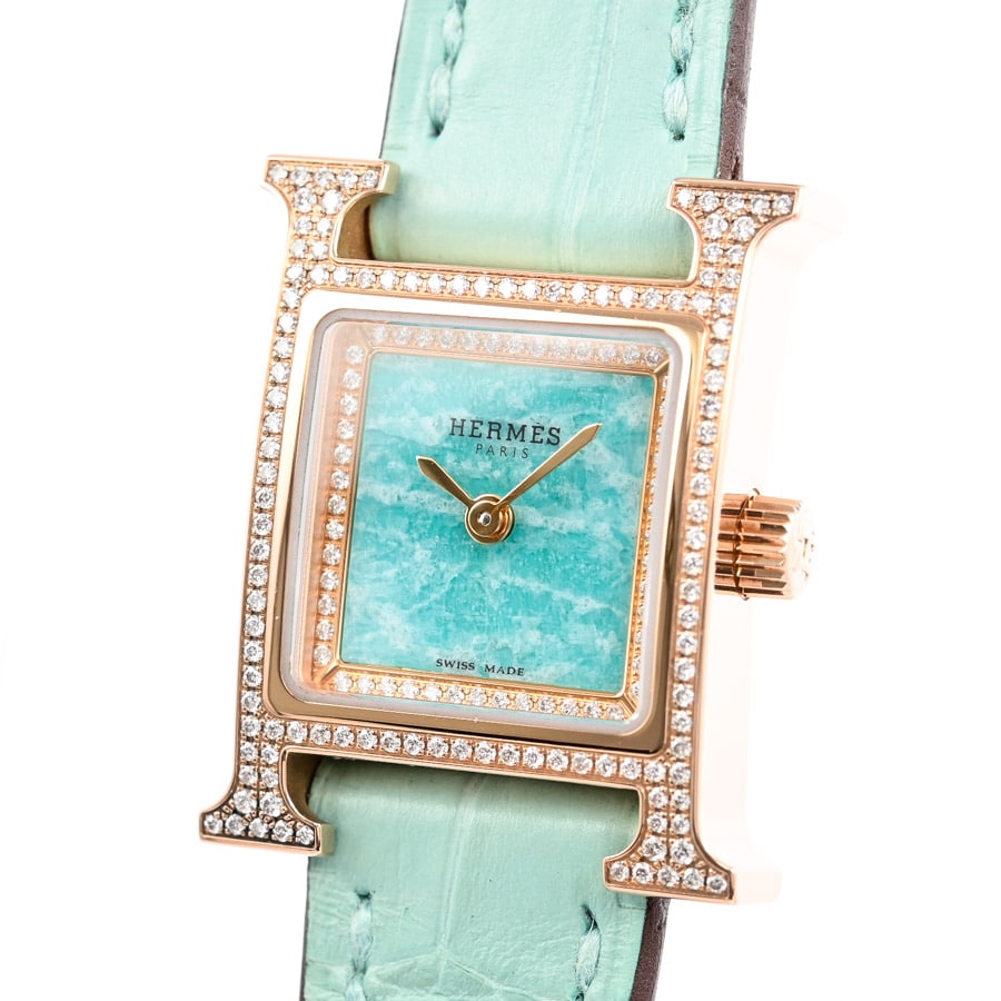 Hウォッチ アマゾナイト | HH1.174 | ピンクゴールド | 中古A品