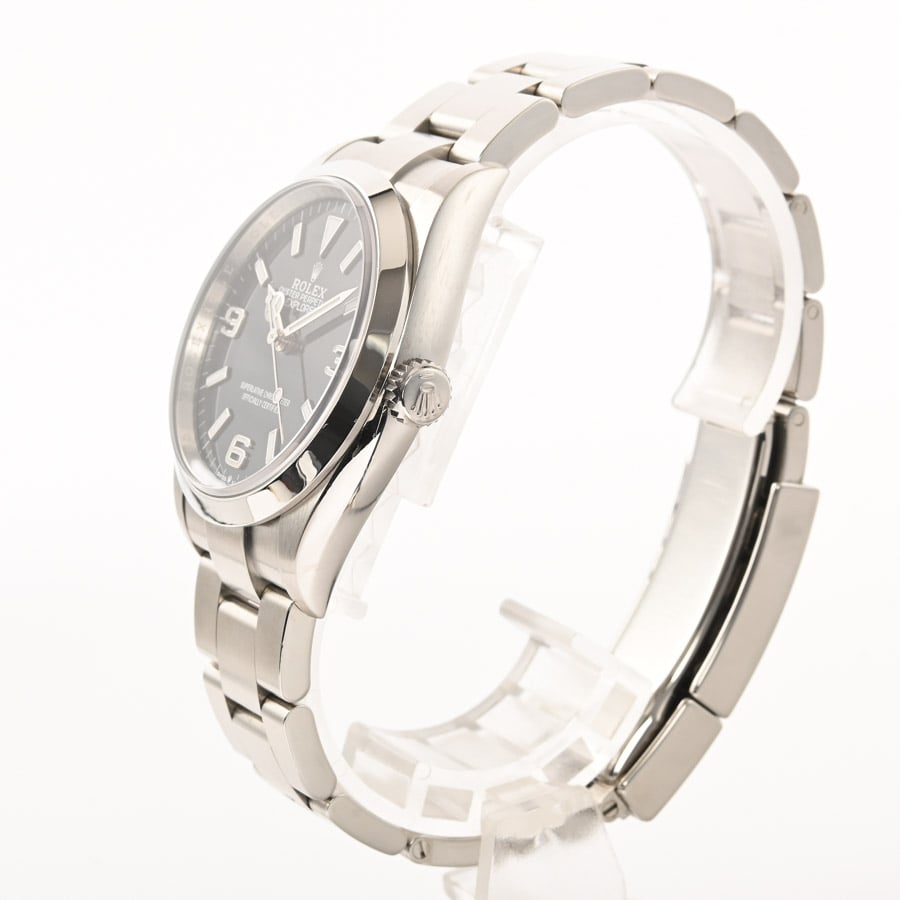 ロレックス ROLEX エクスプローラー 36 124270 ブラック文字盤 中古 腕時計 メンズ