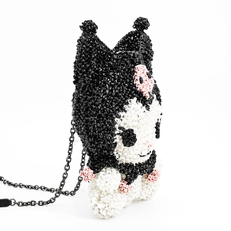 アンテプリマ　ANTEPRIMA クロミちゃんショルダーバッグ　ワイヤー アンテプリマ「クロミ」のワイヤーバッグ、“いたずらスマイル”の