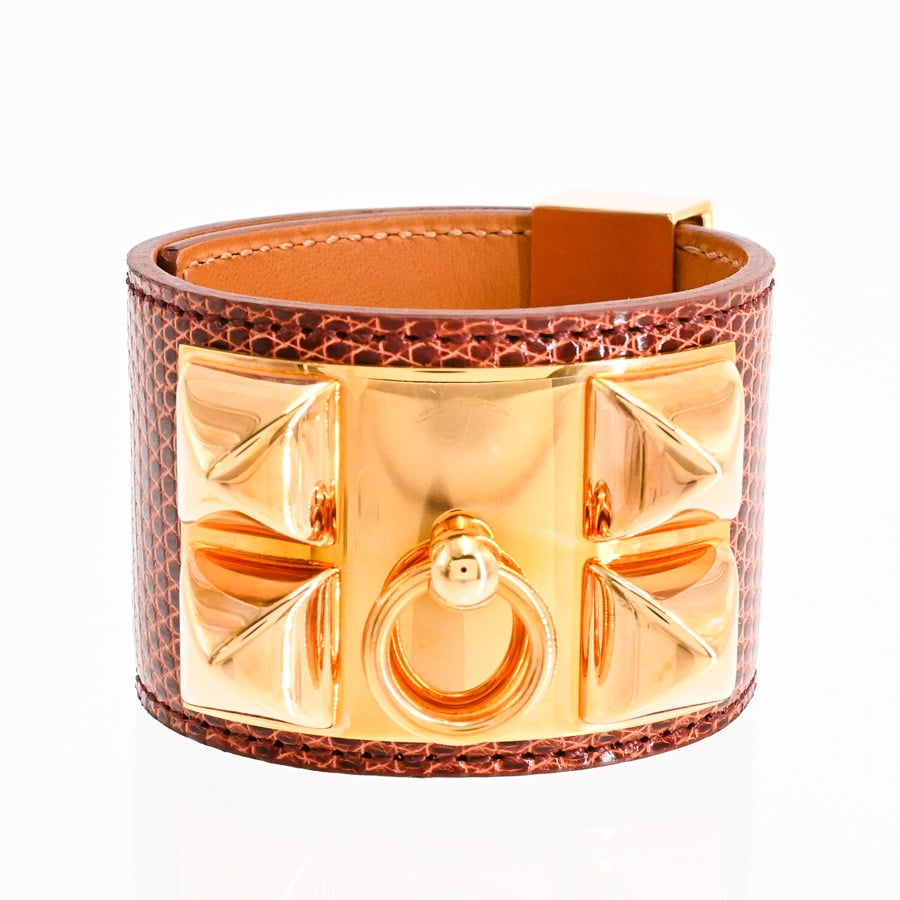 コリエドシアン | リザード | 中古A品| ユニセックス│エルメス 【公式