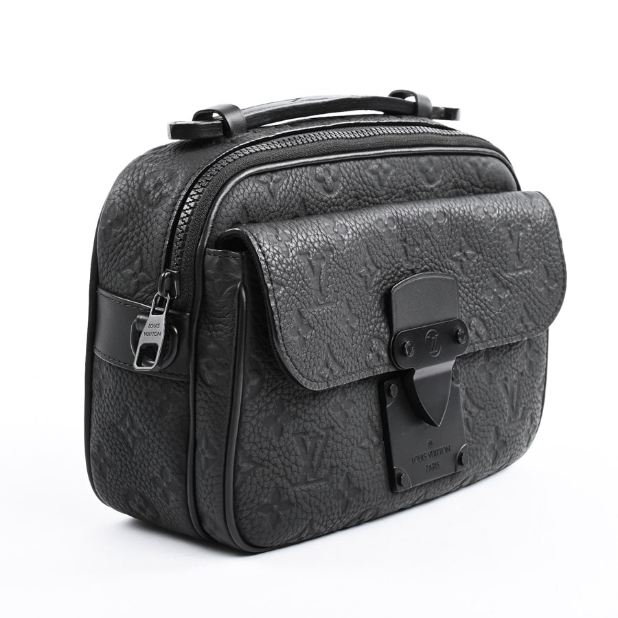 Louis Vuitton ブラック メッセンジャーバッグ ◇カッコイイ【 Louis Vuitton 】Sロック・メッセンジャー