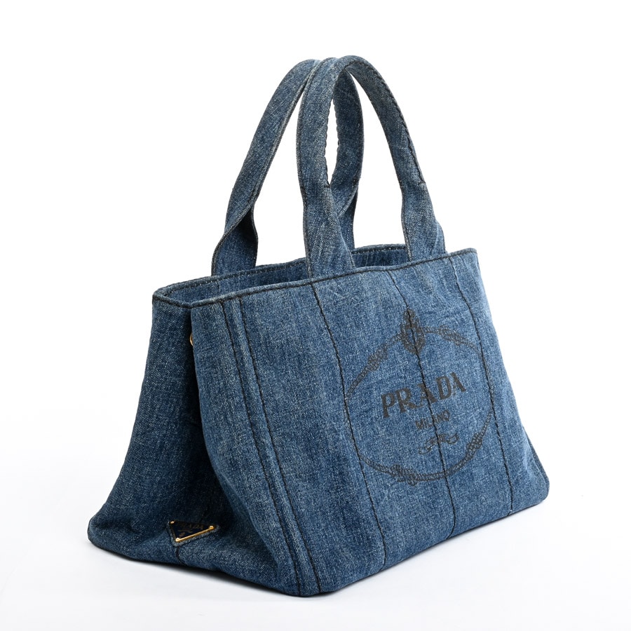 PRADA プラダ カナパ トート デニム 中古品 プラダ PRADA カナパ  