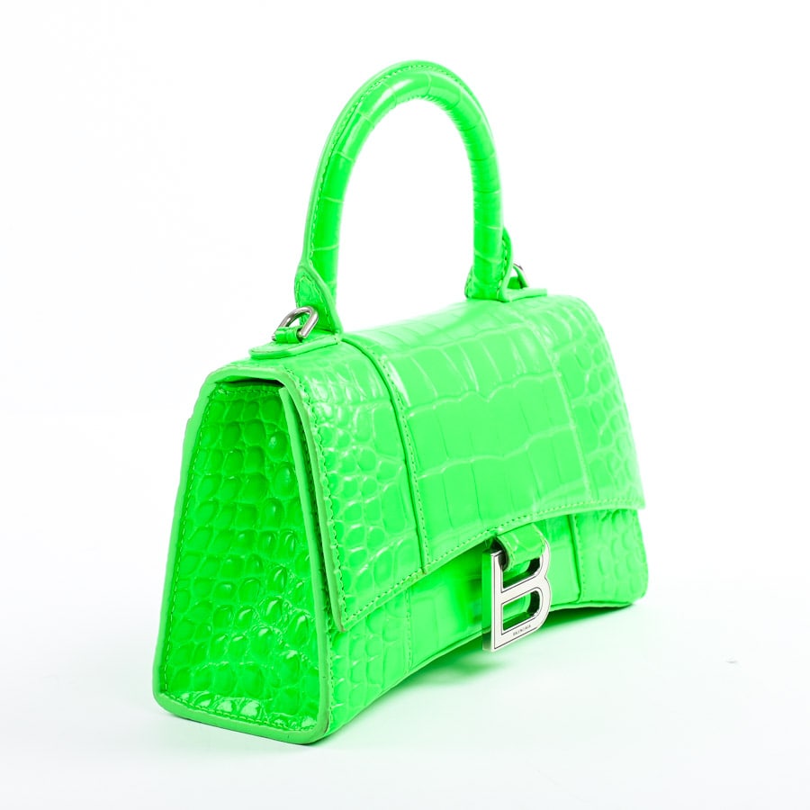 アワーグラスXS | 592833 | ハンドバッグ | 型押しレザー | 中古 アワーグラスXS | 592833 | ハンドバッグ | 型押しレザー | 中古