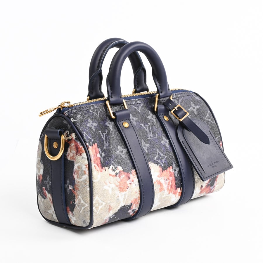 キーポルバンドリエール25(約W25xH14.5xD9.5cm(実寸) ネイビー