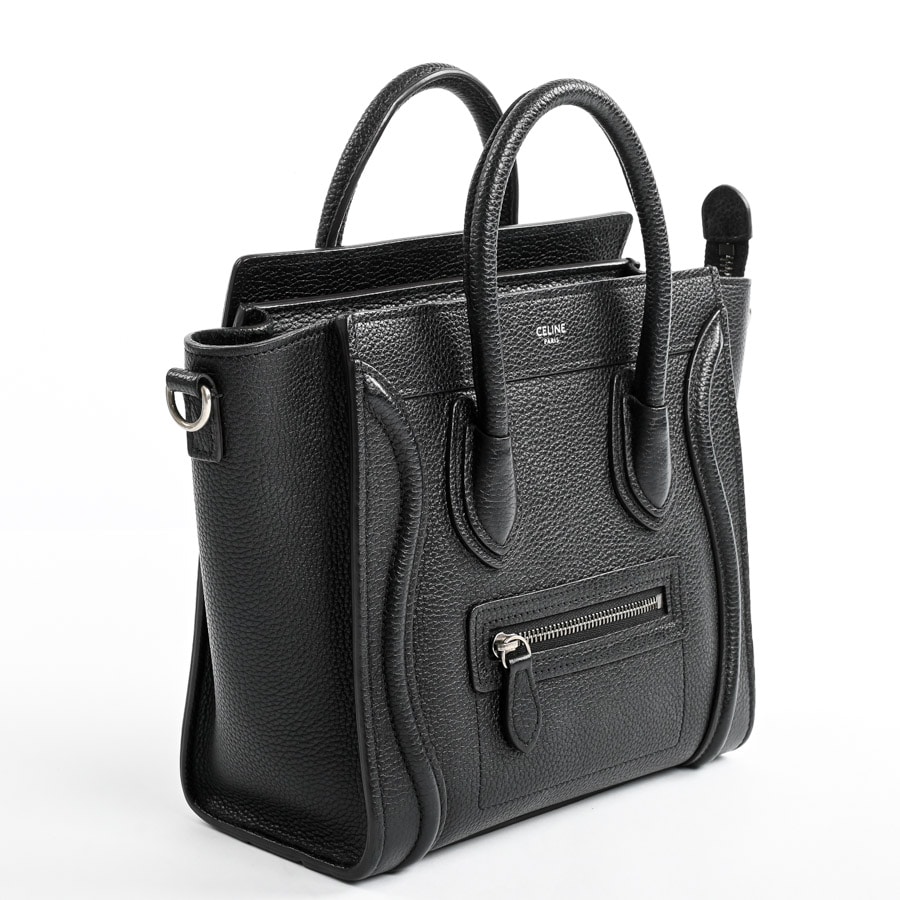 CELINE 円形ケース ブラック 210.jpg