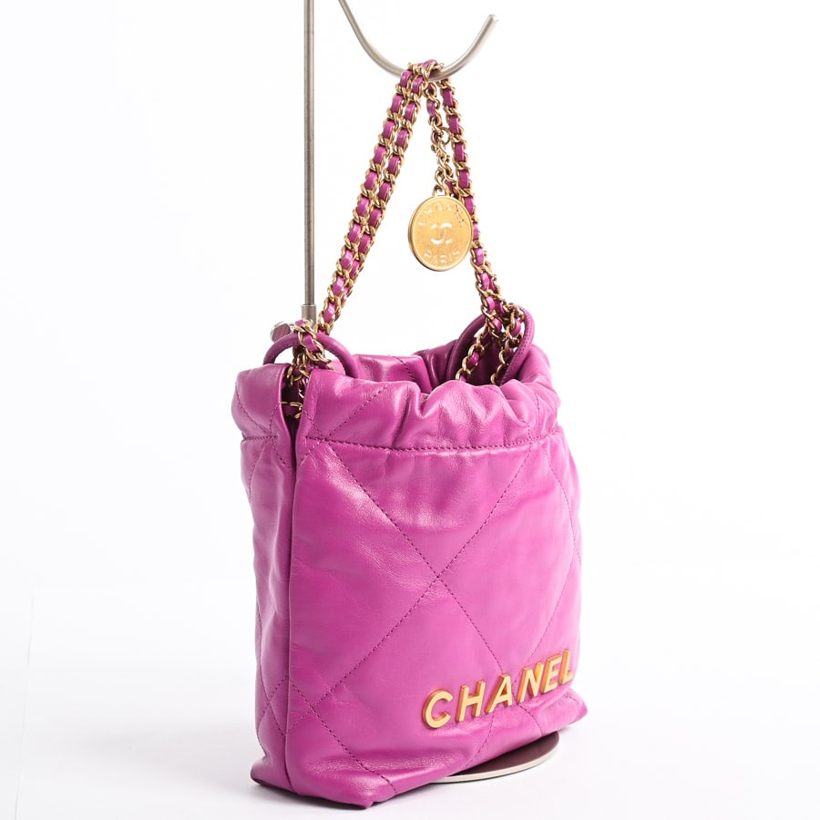 シャネル22ミニハンドバッグ | AS3980 | ショルダーバッグ | カーフ