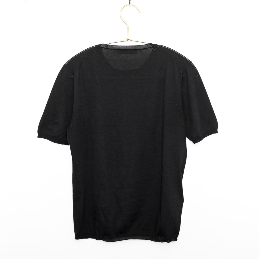 プラダ PRADA 半袖セーター サイズ38 S 黒 レディース トップス PRADA