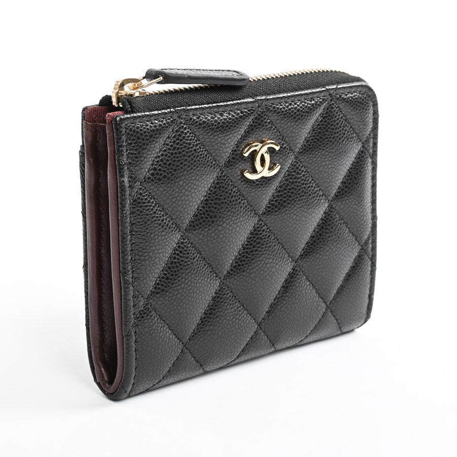 ジップコインパース | AP3999 | ミディアムウォレット | キャビア